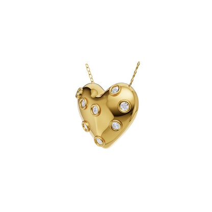 Bijou Co. Cordelia Lab Grown Diamond Pendant - White