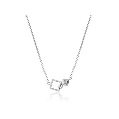 Bijou Co. Apex Lab Grown Diamond Necklace - White