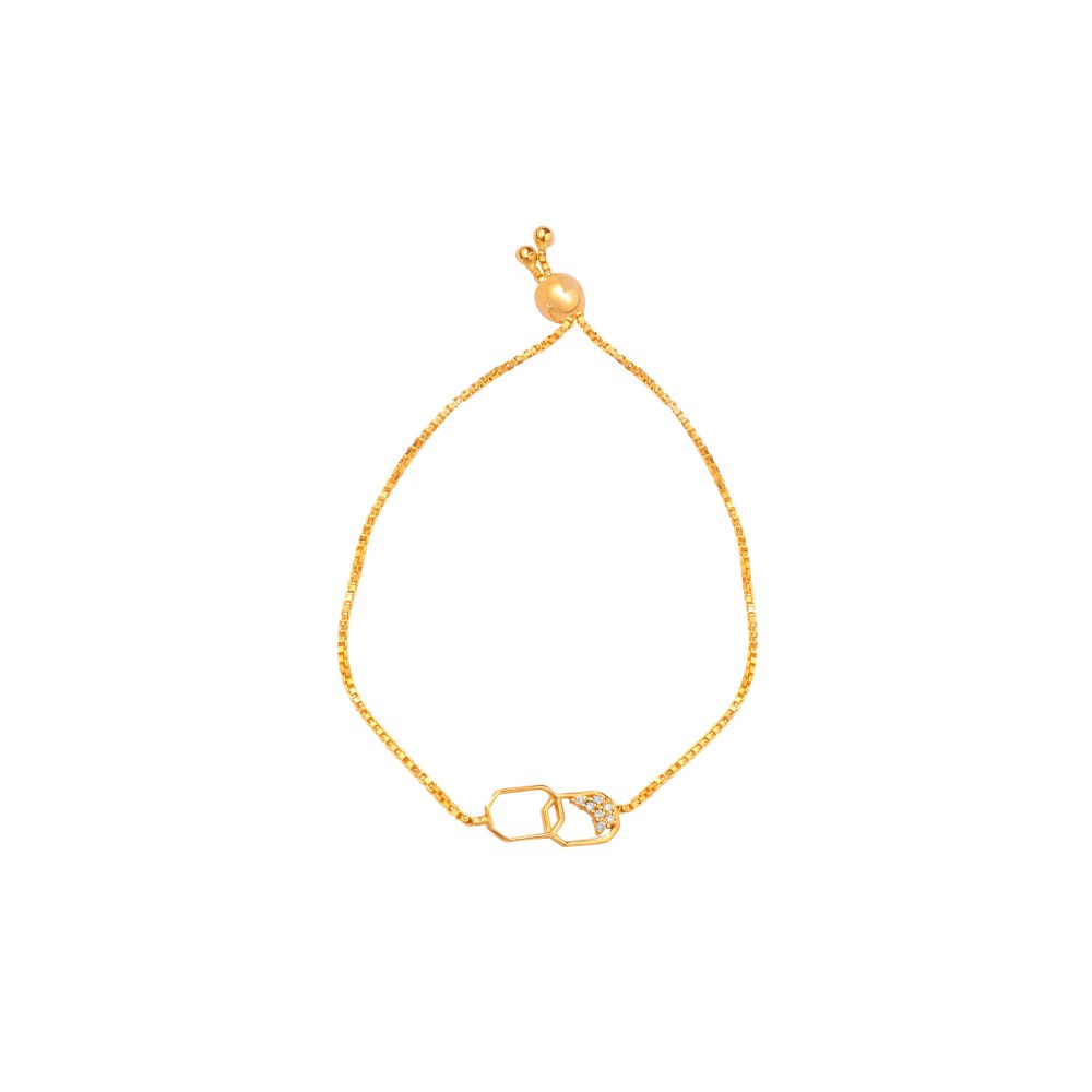 Bijou Co. Octavia Lab Grown Diamond Bracelet - White