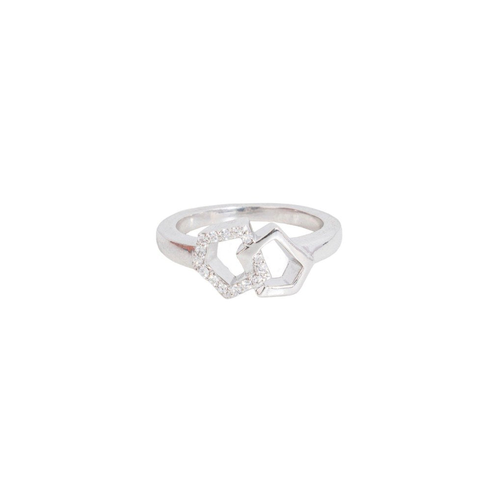 Bijou Co. Elemental Lab Grown Diamond Ring - White