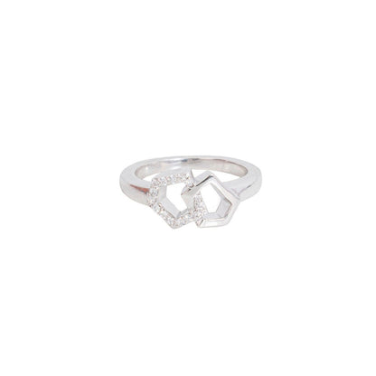 Bijou Co. Elemental Lab Grown Diamond Ring - White