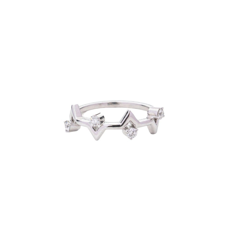Bijou Co. Valley Lab Grown Diamond Ring - White