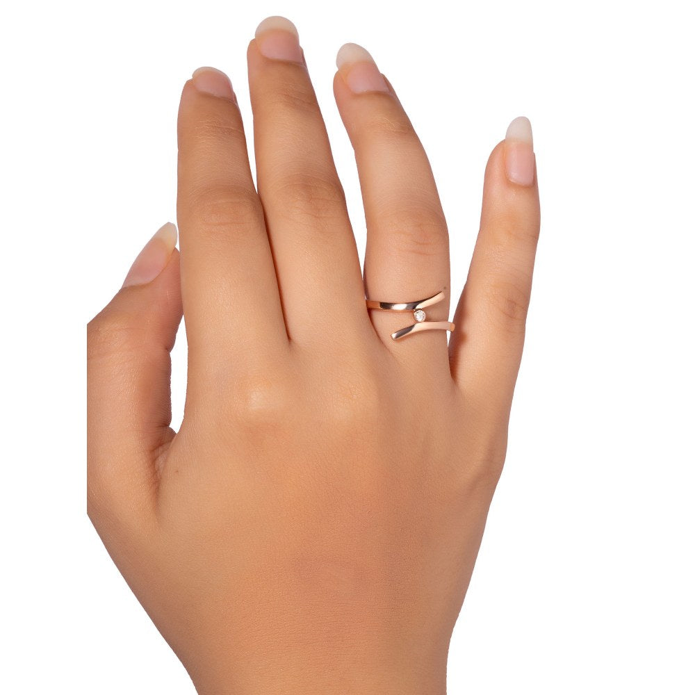 Bijou Co. Convergence Lab Grown Diamond Ring - White