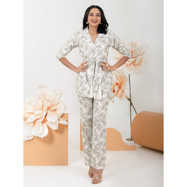 B'Infinite White Bohemian Co-Ord (Set of 3)