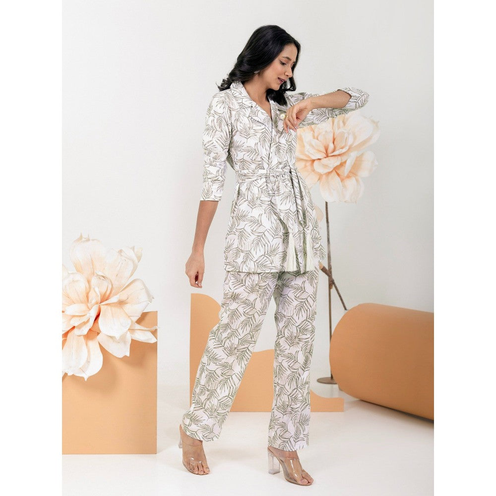 B'Infinite White Bohemian Co-Ord (Set of 3)