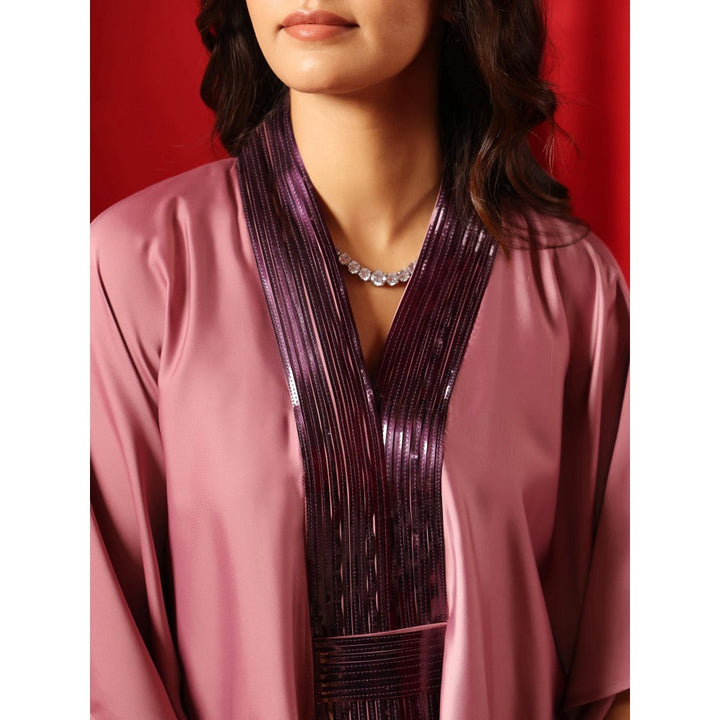 B'Infinite Classic Metallic Embellished Kaftan