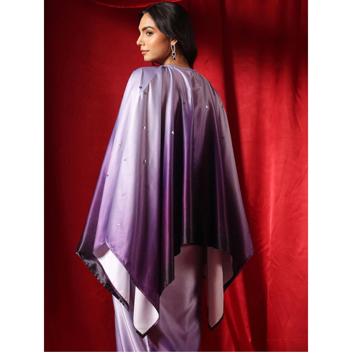 B'Infinite Twilight Ombre Cape with Crop Top (Set of 2)