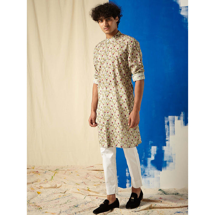 Project Bandi The Strawberry Fields Cotton Kurta Pyjama Set (Set of 2)