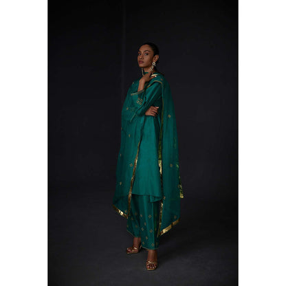 BRIH Evergreen Embroidered Dupatta