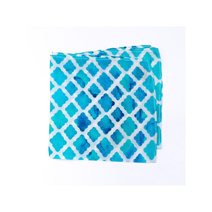 Bubber Blu Pacific Pocket Square