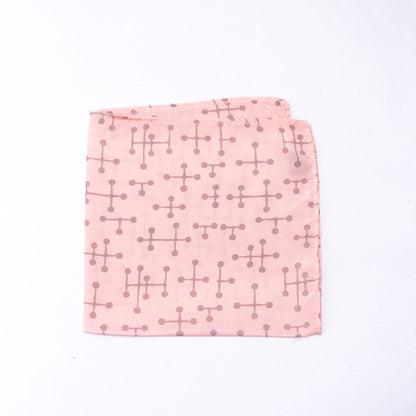Bubber Blu Cross Pocket Square