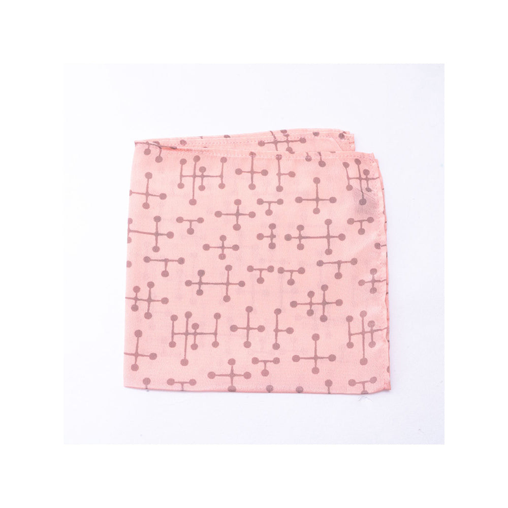 Bubber Blu Cross Pocket Square