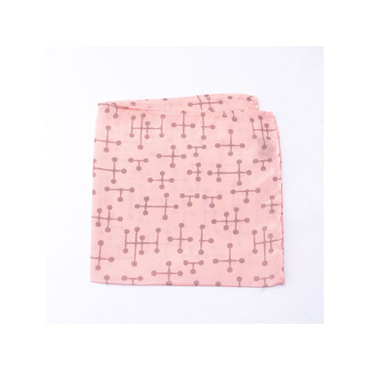 Bubber Blu Cross Pocket Square