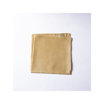 Bubber Blu Beige Pocket Square