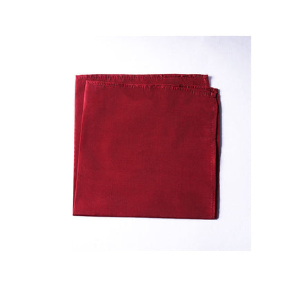 Bubber Blu Maroon Pocket Square