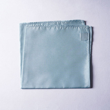Bubber Blu Sky Blue Pocket Square