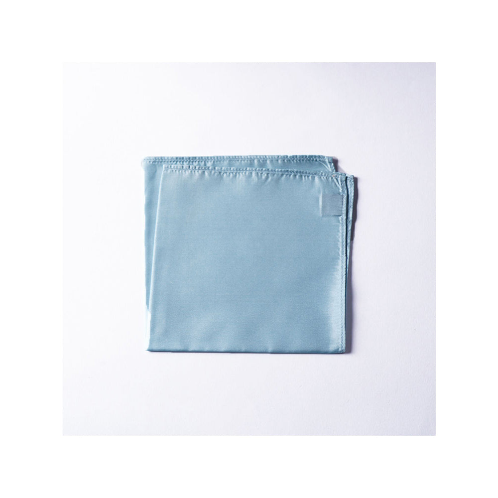 Bubber Blu Sky Blue Pocket Square