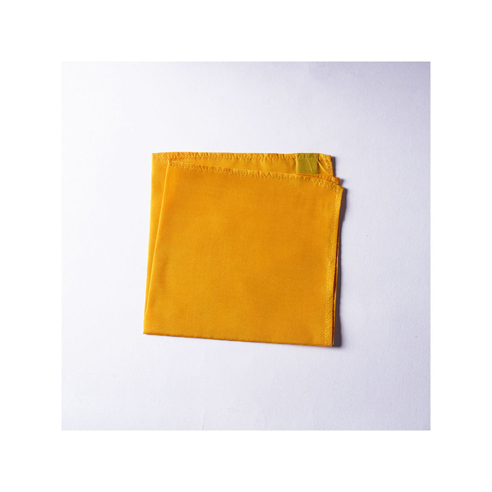 Bubber Blu Yellow Pocket Square
