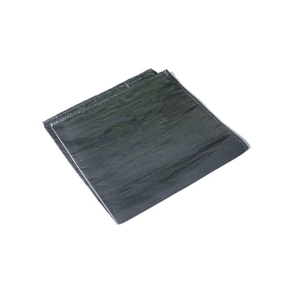 Bubber Blu Charcoal Pocket Square