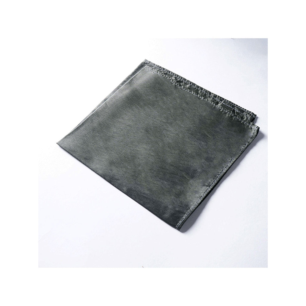 Bubber Blu Charcoal Pocket Square