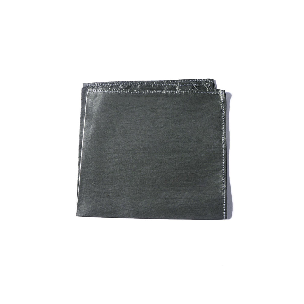 Bubber Blu Charcoal Pocket Square