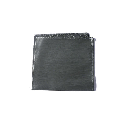 Bubber Blu Charcoal Pocket Square