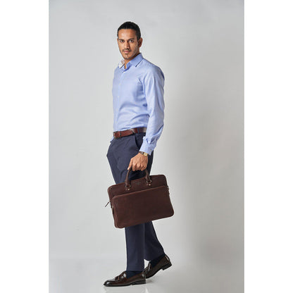 Bubber Blu Brando Powder Light Blue Classic Shirt