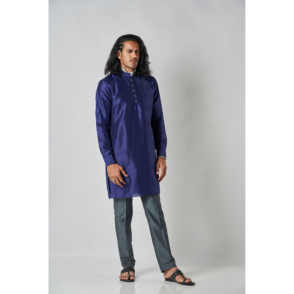 Bubber Blu Davey Indigo Helm Kurta