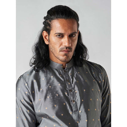 Bubber Blu Vasco Grey Clover Kurta
