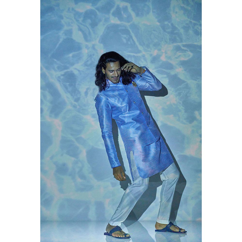 Bubber Blu Blumen Blue Cardinal Bandhi