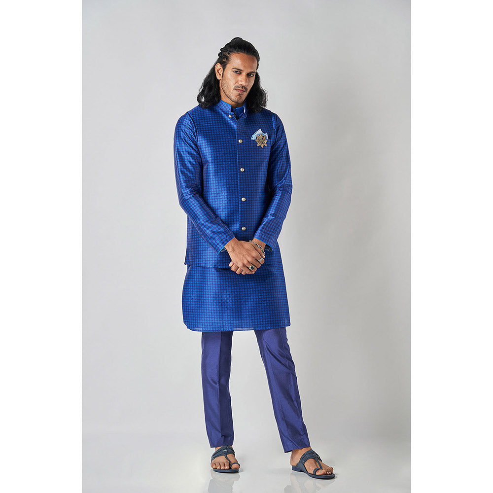 Bubber Blu Blueton Indigo Helm Bandhi