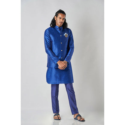 Bubber Blu Blueton Indigo Helm Bandhi