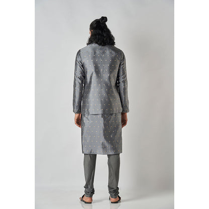 Bubber Blu Calico Grey Clover Bandhi