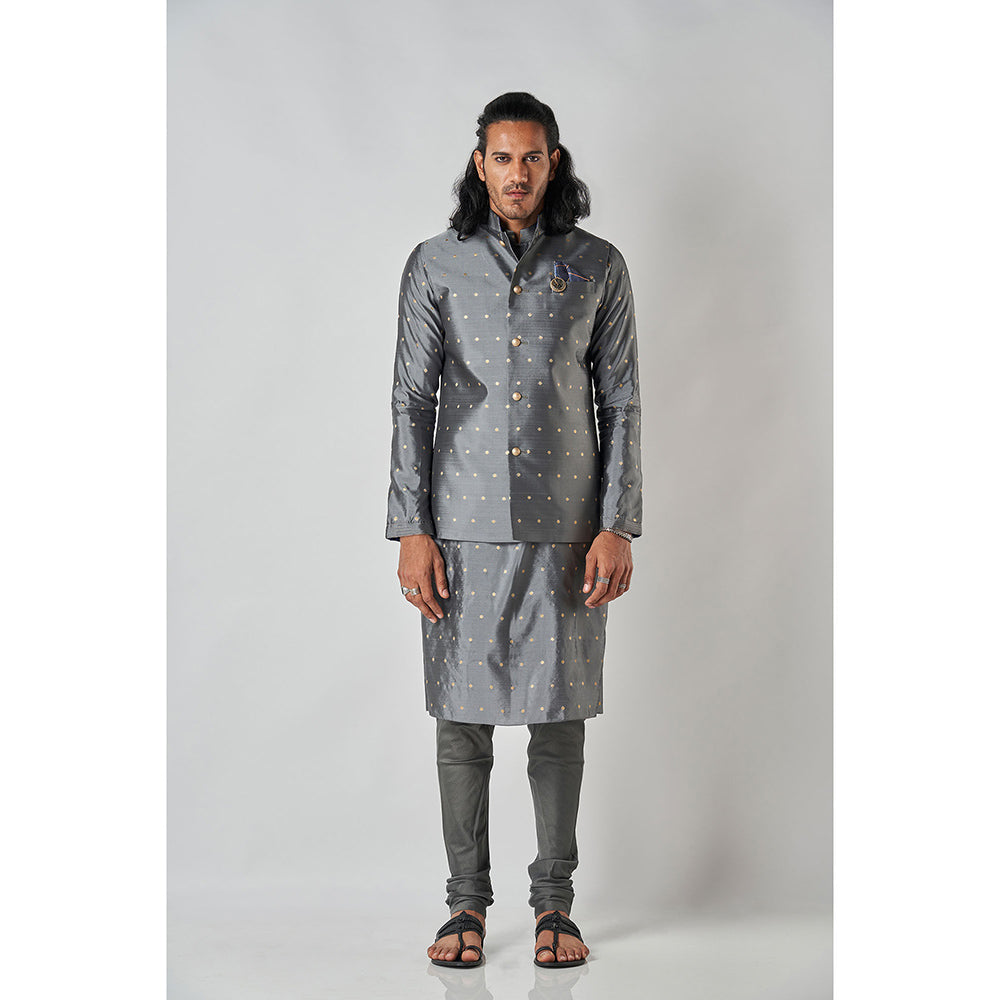 Bubber Blu Calico Grey Clover Bandhi