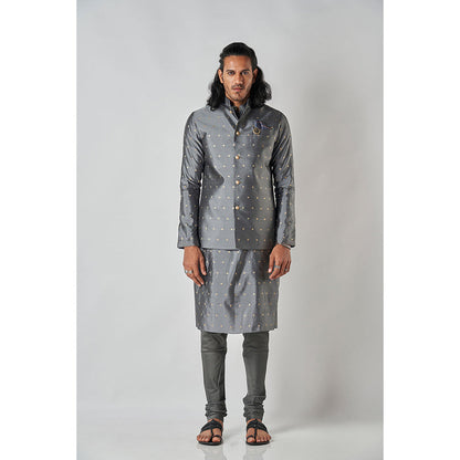 Bubber Blu Calico Grey Clover Bandhi