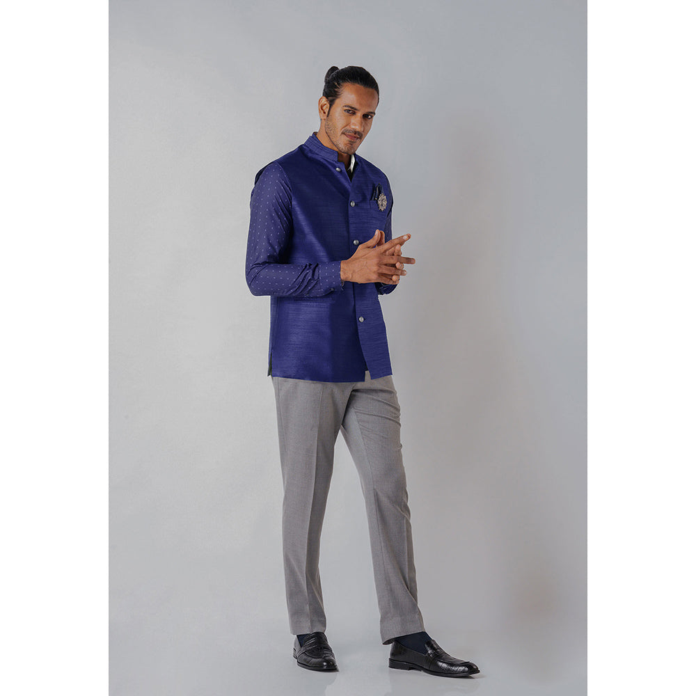 Bubber Blu Brandon Prussian Blue Bandhi