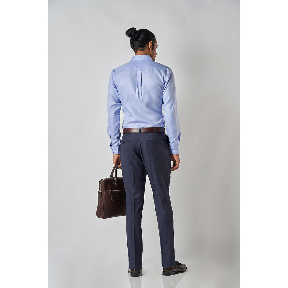 Bubber Blu Brando Powder Blue Classic Shirt