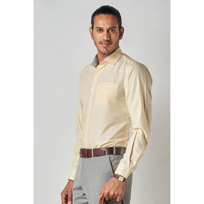 Bubber Blu Brett Butter Cream Classic Shirt