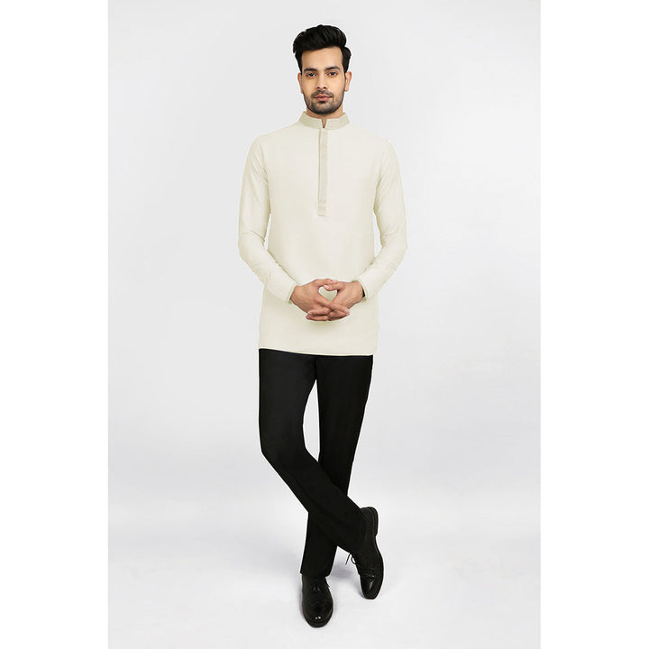 Bubber Couture Off White Ansh Shirt Kurta