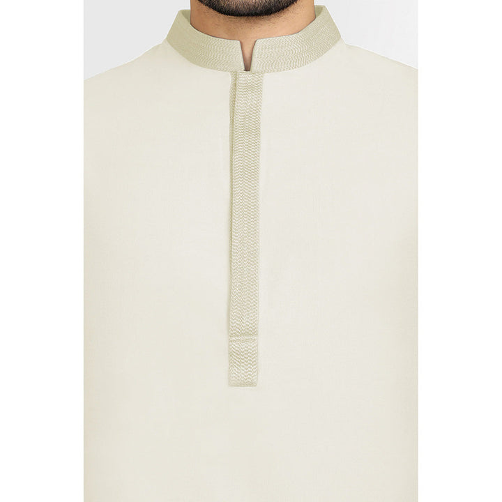 Bubber Couture Off White Ansh Shirt Kurta