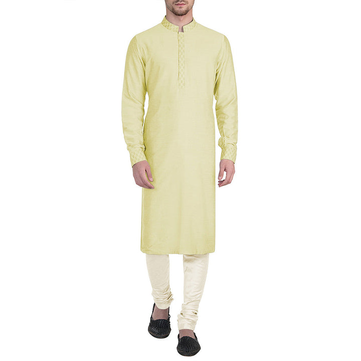 Bubber Couture Green Daksh Kurta (Set of 2)