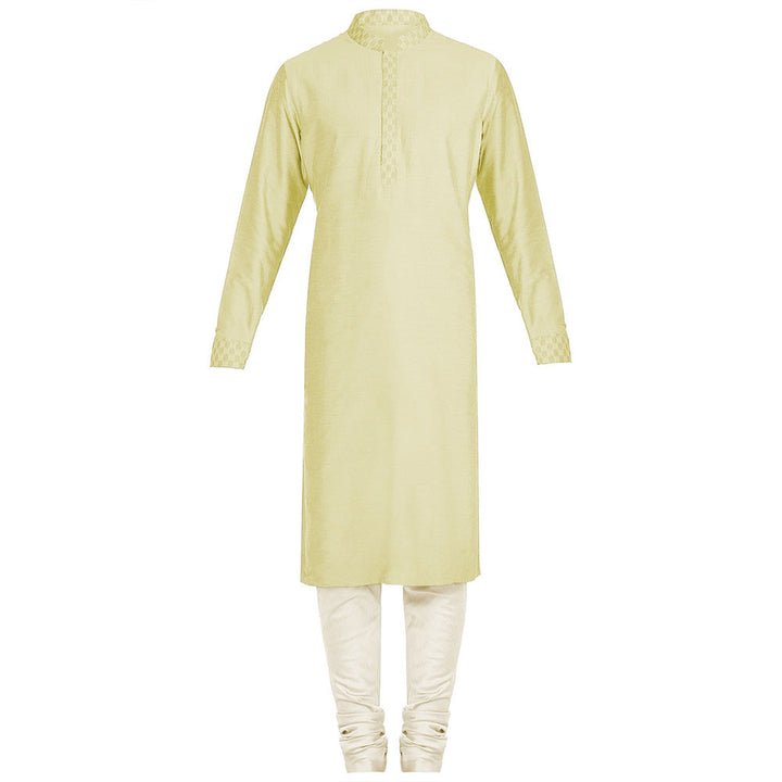 Bubber Couture Green Daksh Kurta (Set of 2)