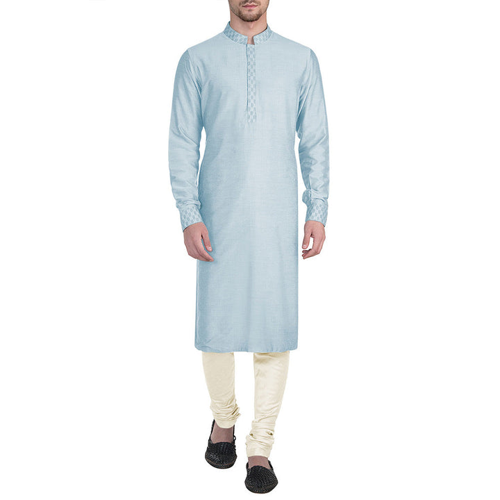 Bubber Couture Blue Ivaan Kurta (Set of 2)