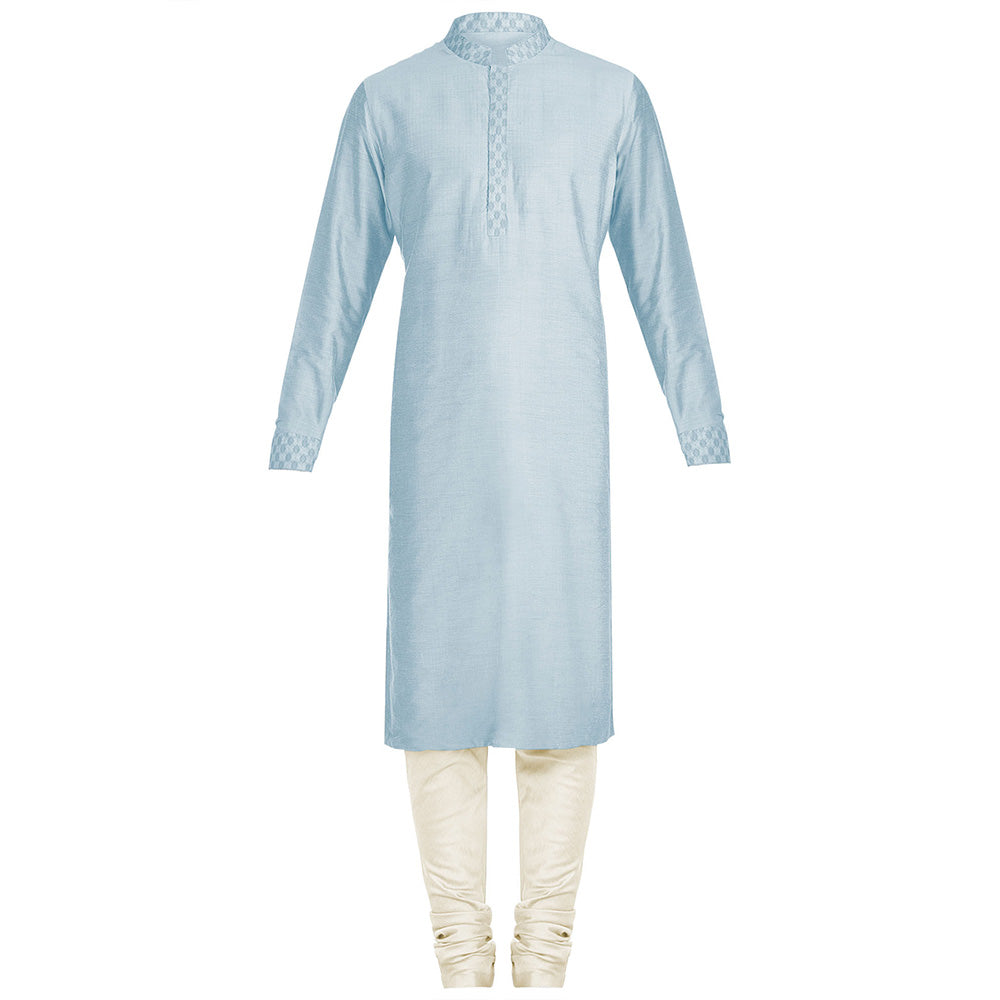 Bubber Couture Blue Ivaan Kurta (Set of 2)