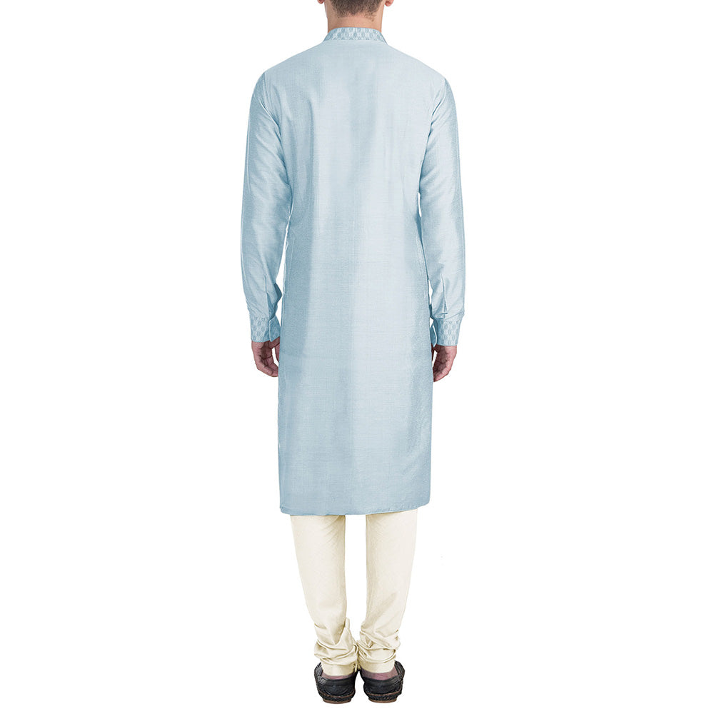 Bubber Couture Blue Ivaan Kurta (Set of 2)