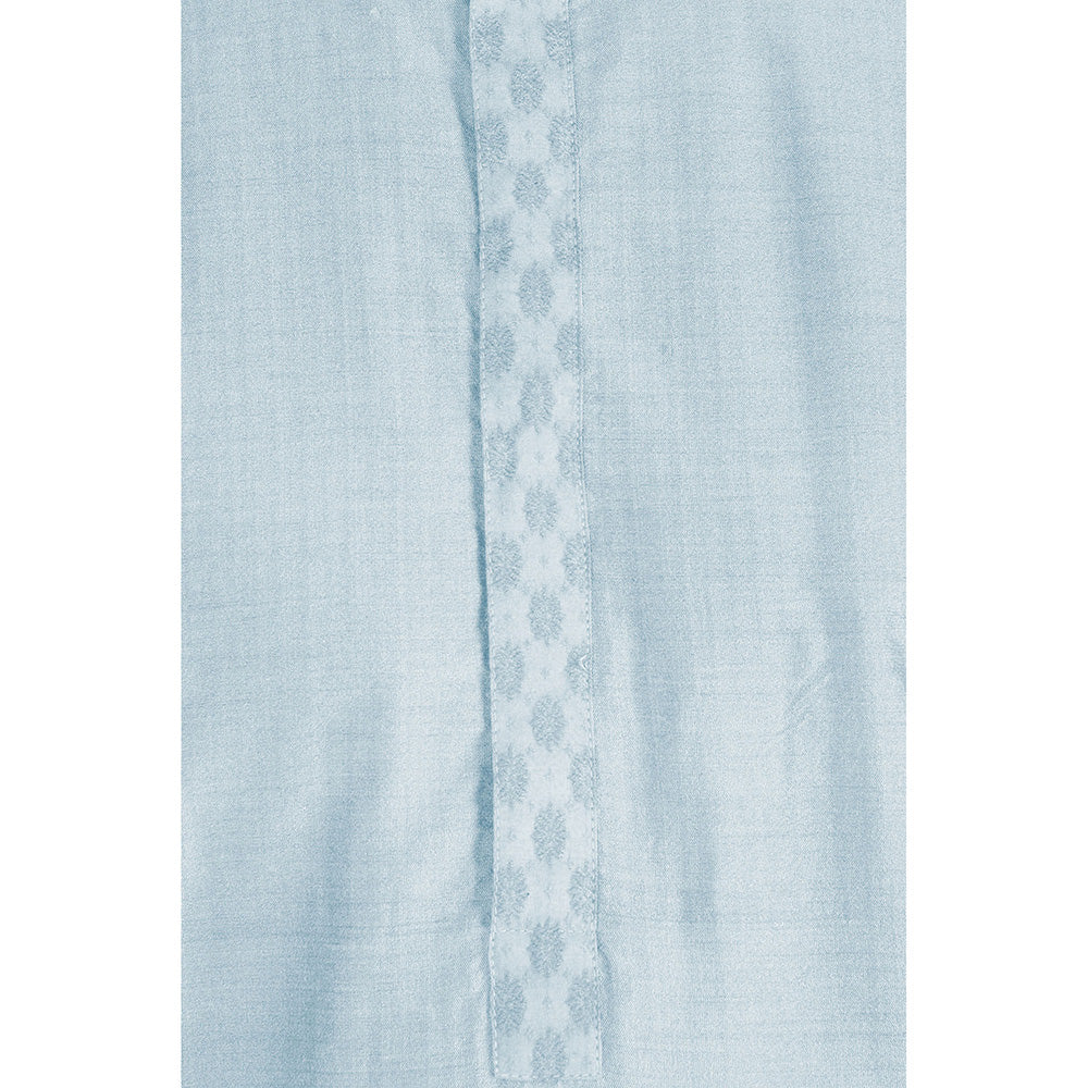 Bubber Couture Blue Ivaan Kurta (Set of 2)