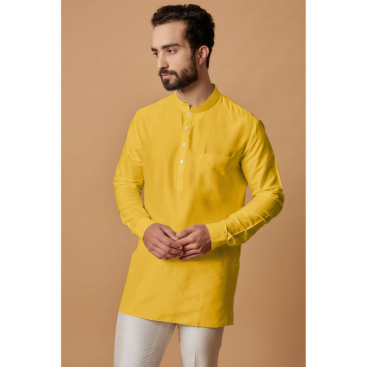 Bubber Couture Yellow Shlok Shirt Kurta