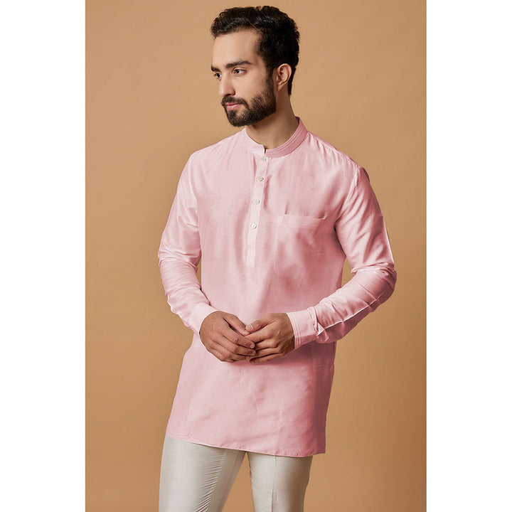 Bubber Couture Pink Aaday Shirt Kurta