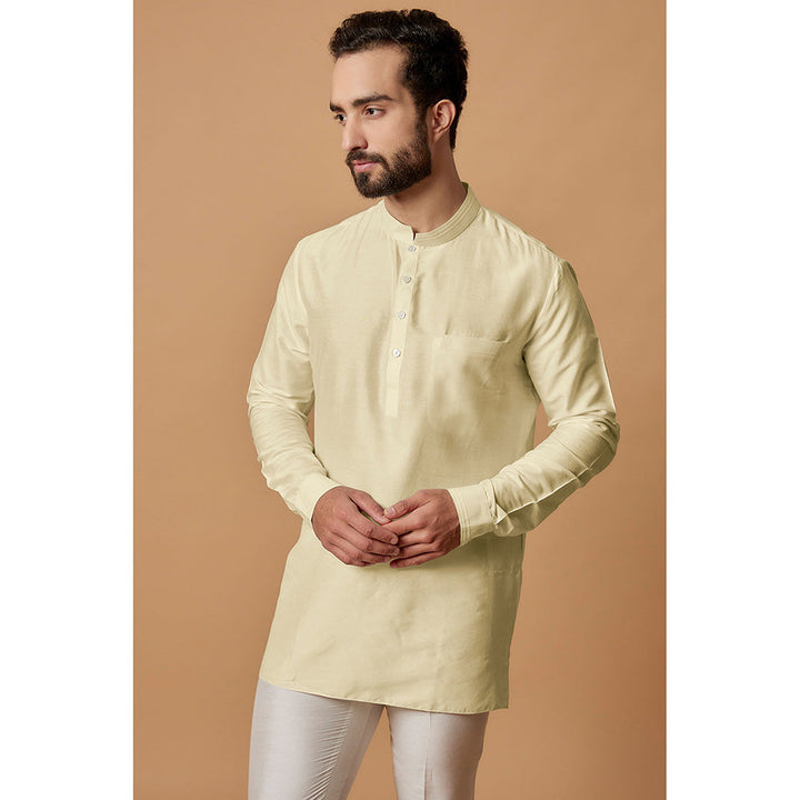 Bubber Couture Green Omair Shirt Kurta