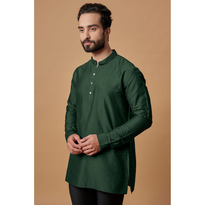 Bubber Couture Green Atharva Shirt Kurta